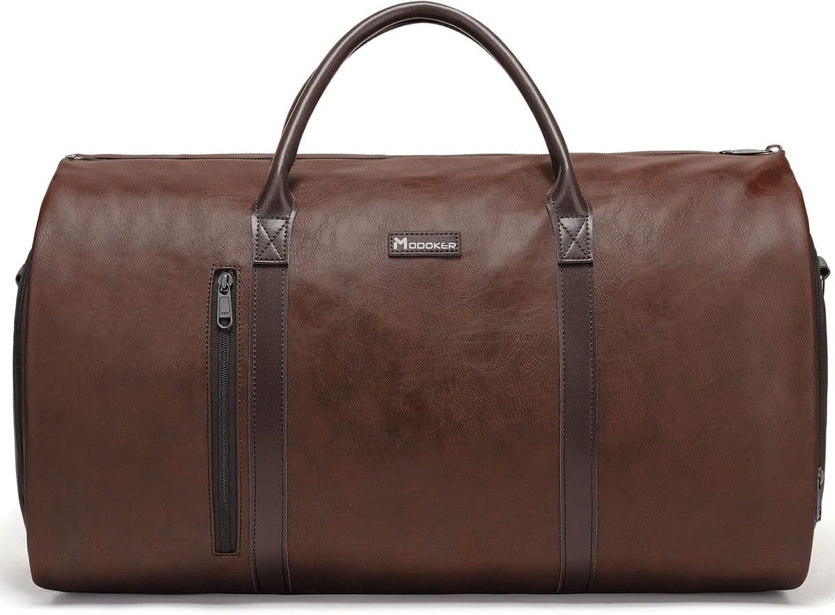 Convertible Garment Duffel Bag, 2-in-1 Hanging Suitcase for Travel | Eco-friendly garment bag converts hanging to duffel, Waterproof & wrinkle-resistant, Great for weekend or business travel.