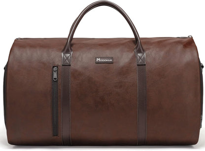 Convertible Garment Duffel Bag, 2-in-1 Hanging Suitcase for Travel | Eco-friendly garment bag converts hanging to duffel, Waterproof & wrinkle-resistant, Great for weekend or business travel.