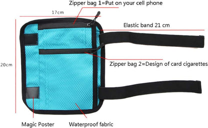 Travel Leg Money Belt Safe Card Money Wallet Hide Bag Security for M