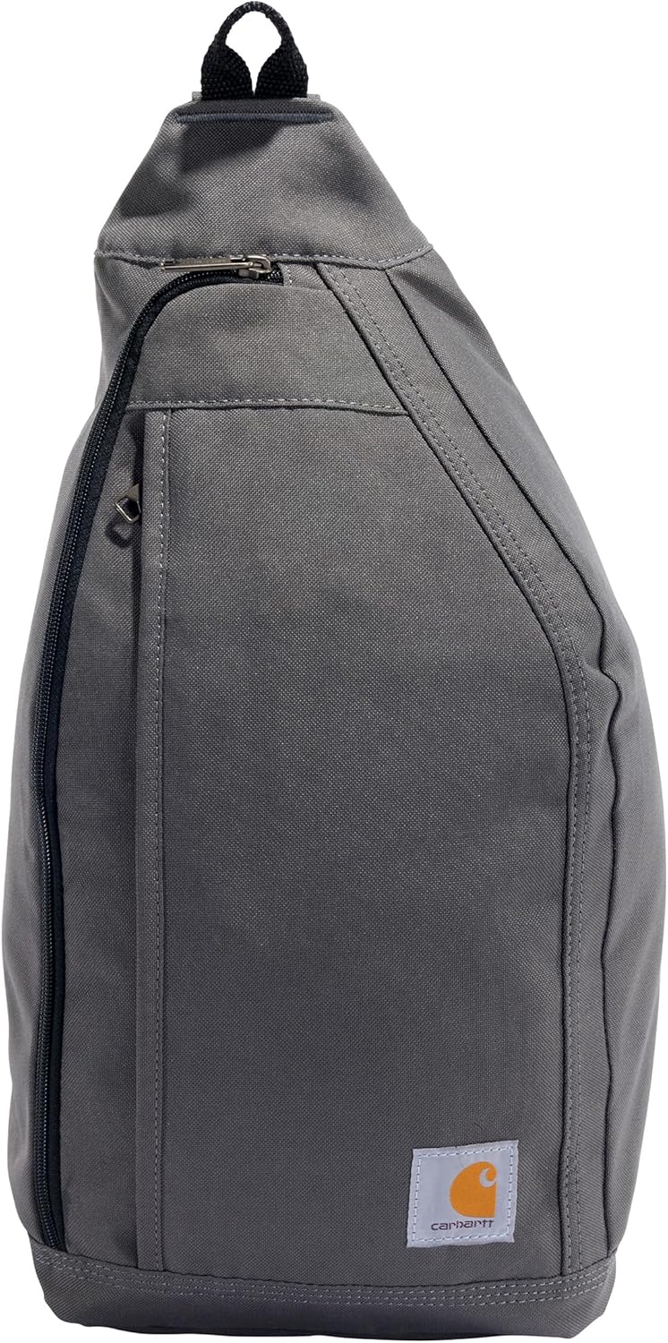 Sling Bag, Sling Crossbody Backpack with Side Release Buckle & Tablet Sleeve, Black