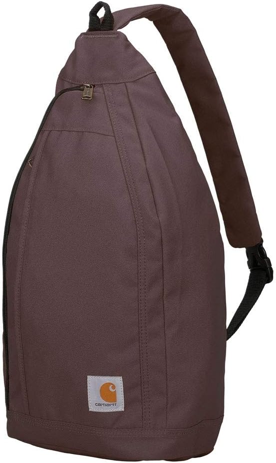 Sling Bag, Sling Crossbody Backpack with Side Release Buckle & Tablet Sleeve, Black