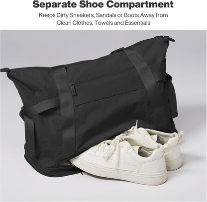 Travel Tote Bag for Women Large Expandable Travel Bag Waterproof Lightweight Carry On Personal Item Handbag