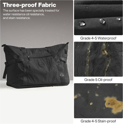 Travel Tote Bag for Women Large Expandable Travel Bag Waterproof Lightweight Carry On Personal Item Handbag