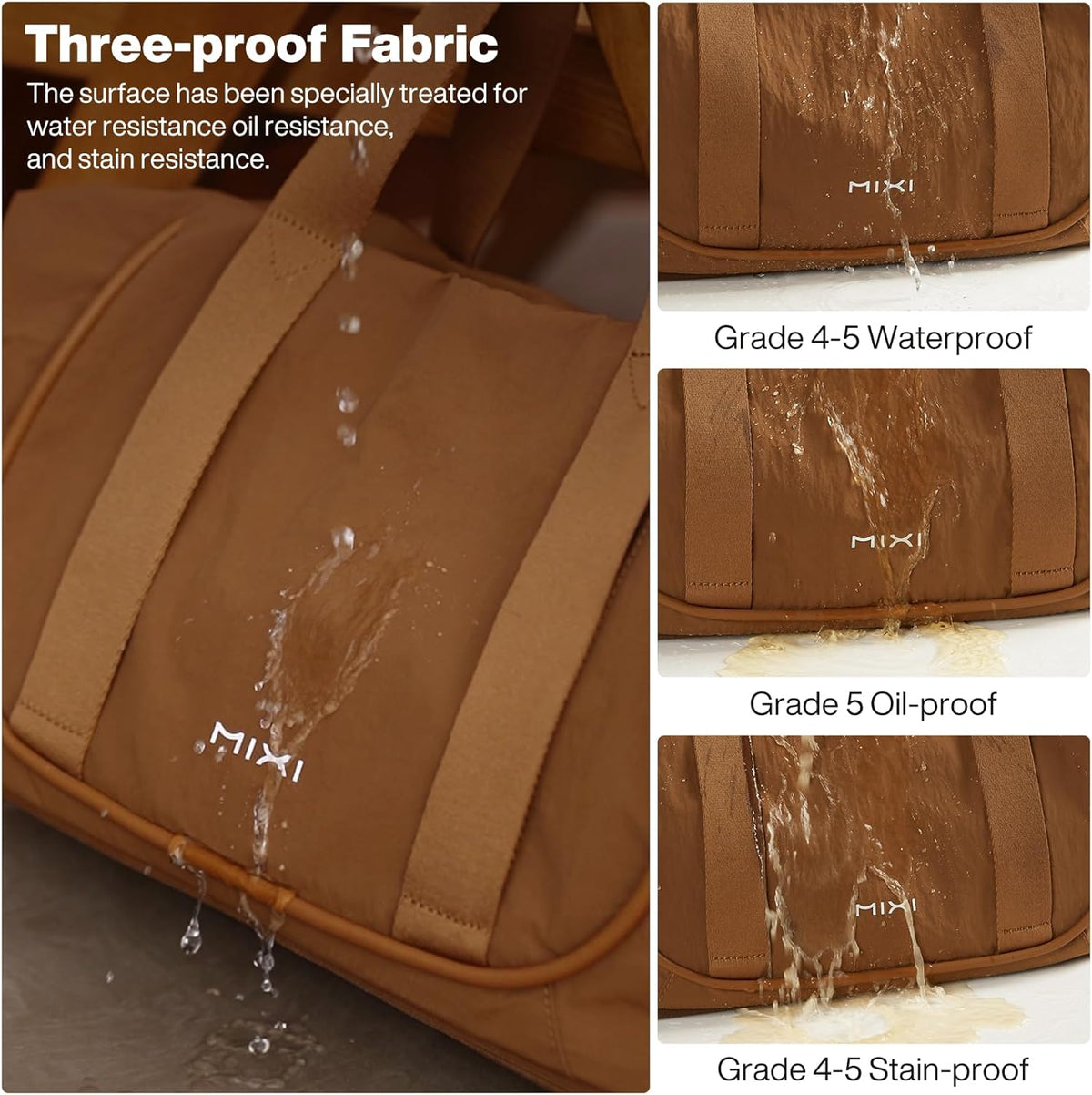 Travel Tote Bag for Women Large Expandable Travel Bag Waterproof Lightweight Carry On Personal Item Handbag