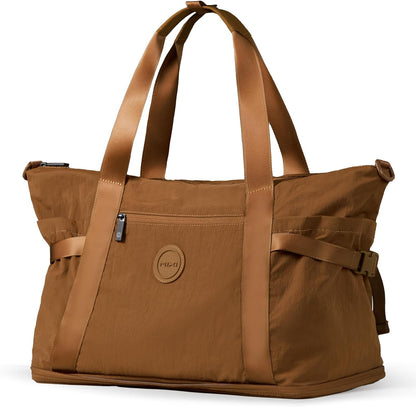Travel Tote Bag for Women Large Expandable Travel Bag Waterproof Lightweight Carry On Personal Item Handbag