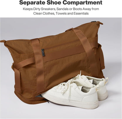 Travel Tote Bag for Women Large Expandable Travel Bag Waterproof Lightweight Carry On Personal Item Handbag