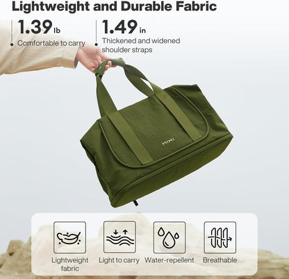 Travel Tote Bag for Women Large Expandable Travel Bag Waterproof Lightweight Carry On Personal Item Handbag