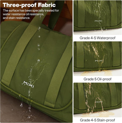 Travel Tote Bag for Women Large Expandable Travel Bag Waterproof Lightweight Carry On Personal Item Handbag