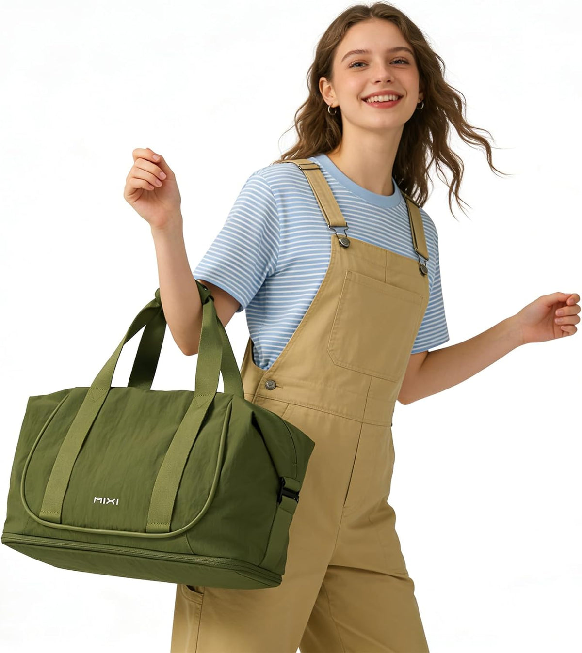Travel Tote Bag for Women Large Expandable Travel Bag Waterproof Lightweight Carry On Personal Item Handbag