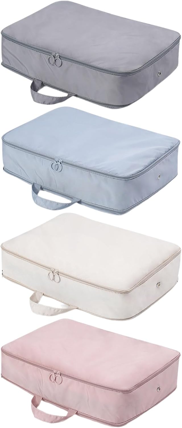 Suitcase Organisers Packing Cubes with Double Zipper Practical Travel Accessories Travel Organisers for Holiday Clothing Lugg