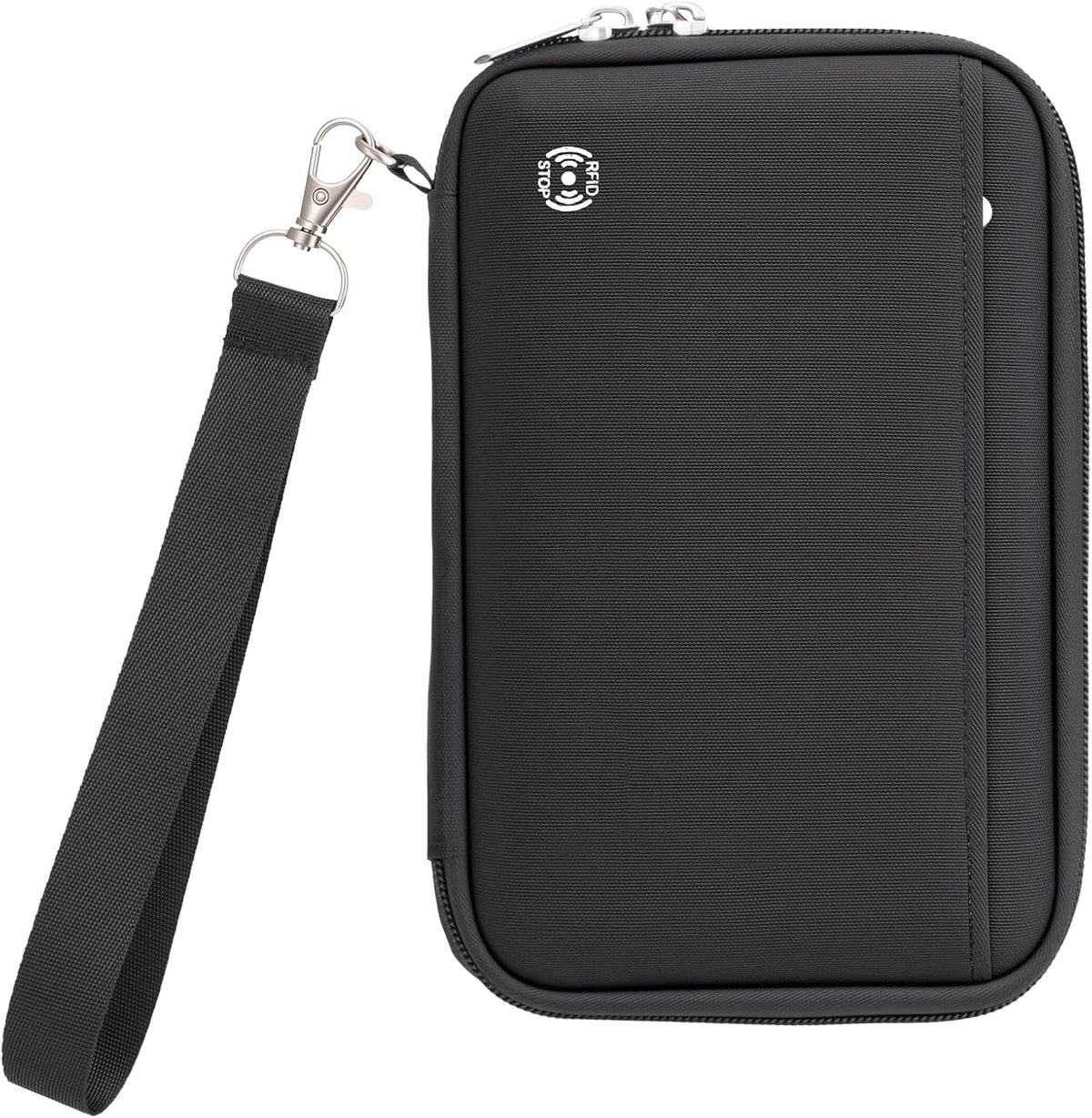 Passport Holder for Travel - RFID Blocking Travel Wallet Essentials Organizer with Card Slots & Zipper Pocket (Women/Men)