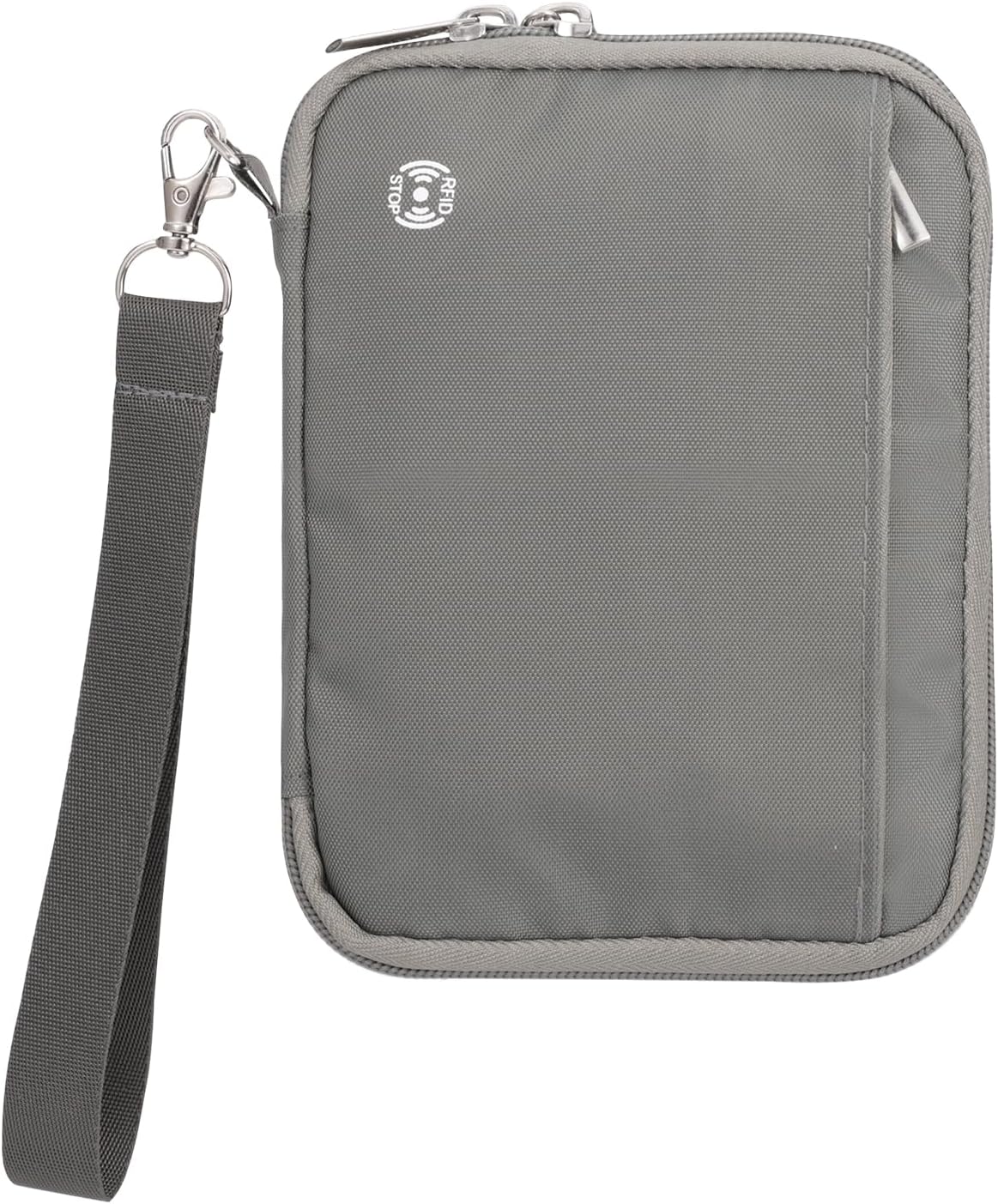 Passport Holder for Travel - RFID Blocking Travel Wallet Essentials Organizer with Card Slots & Zipper Pocket (Women/Men)