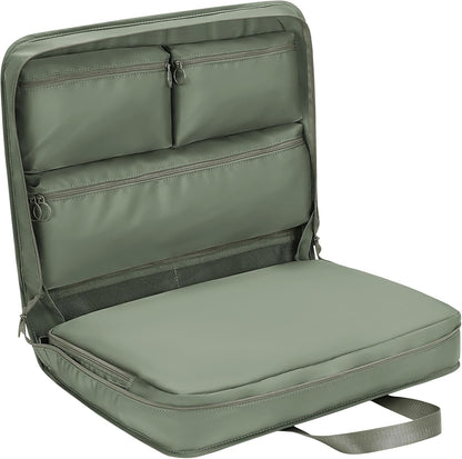 Hanging Travel Organizer for Clothes, 5 in 1 Portable Luggage Packing Cubes for Travel, Foldable Hanging Bag for Women, Green