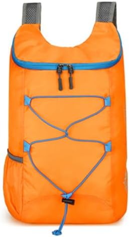 Lightweight and Thin Foldable Backpack, Climbing Bag, Hiking Daypack,15L Waterproof Travel Packable Rucksack (Black)