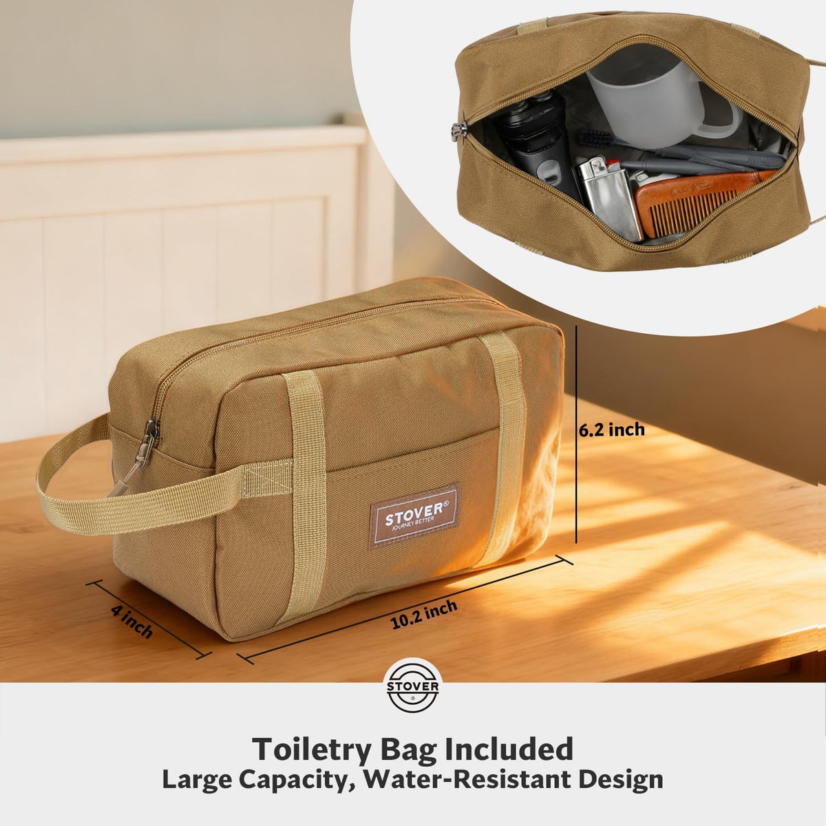 45/80/100L Rolling Duffel Bag with Wheels, X-Large Durable Travel Duffle + Toiletry Bag, Heavy Duty, Packable with Shoulder Straps- Use as Luggage or Backpack, Men/Women (Black)