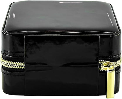 Pearl Travel Jewelry Case (Brown)