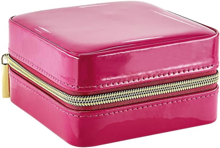 Pearl Travel Jewelry Case (Brown)