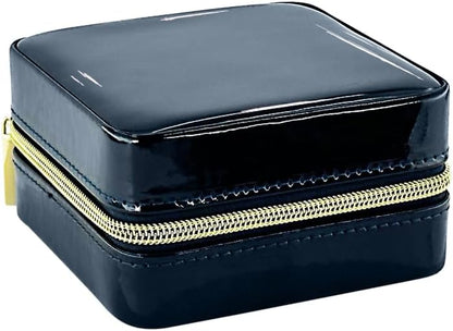 Pearl Travel Jewelry Case (Brown)
