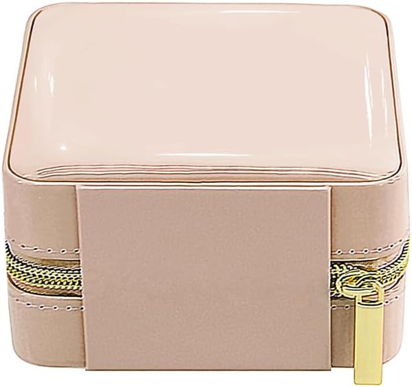 Pearl Travel Jewelry Case (Brown)