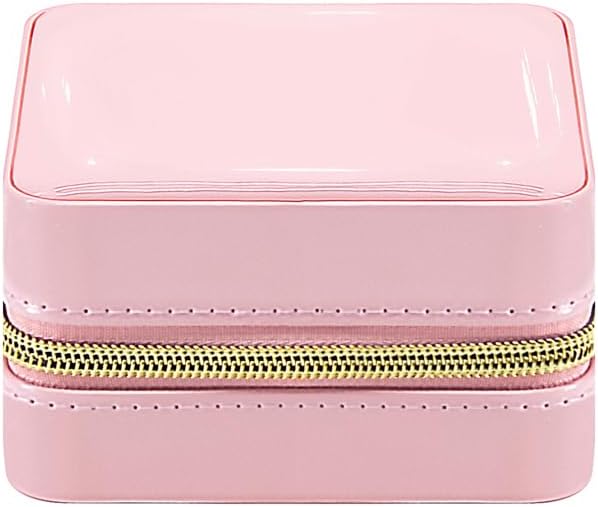 Pearl Travel Jewelry Case (Brown)