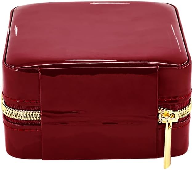 Pearl Travel Jewelry Case (Brown)