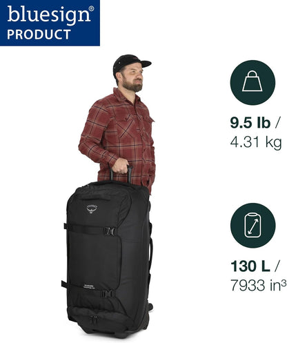 Sojourn Shuttle 36"/130L Wheeled Duffel Luggage, Black