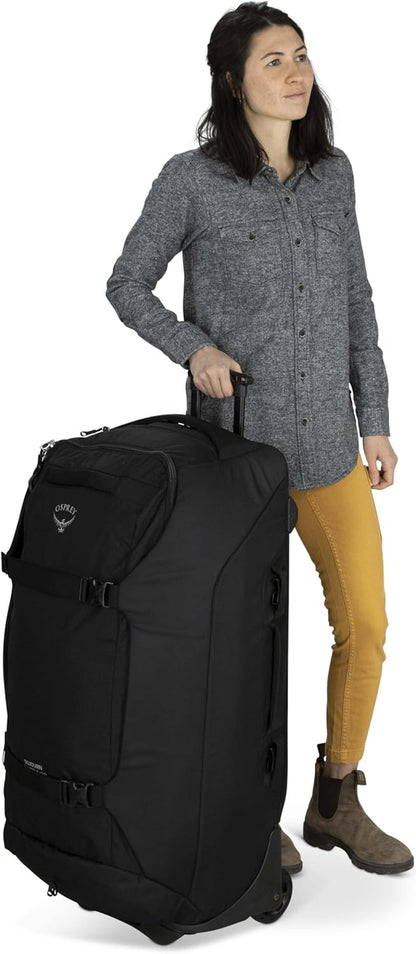 Sojourn Shuttle 36"/130L Wheeled Duffel Luggage, Black