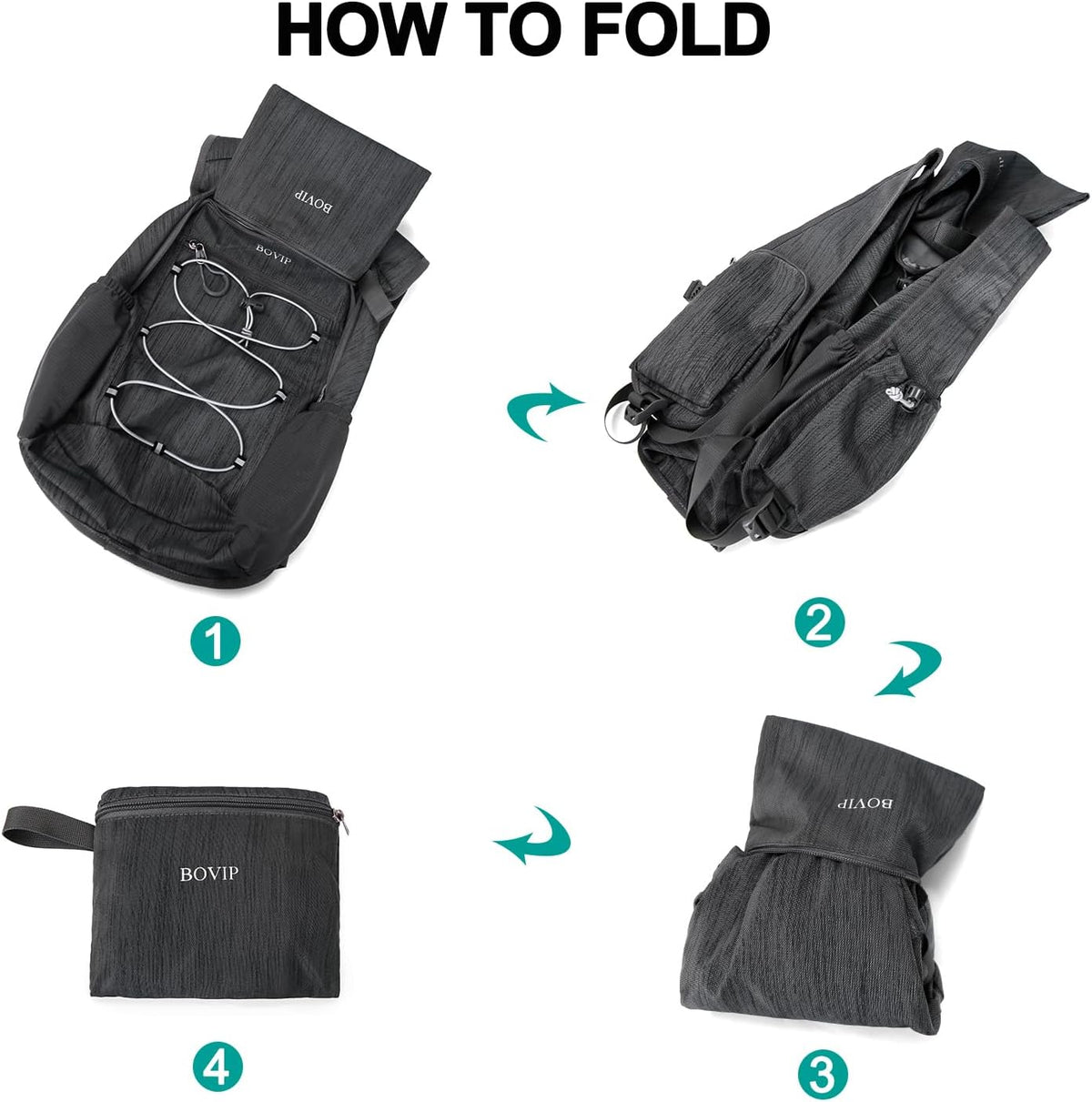 20L Hiking Backpack Lightweight Packable Hiking Daypack Small Travel Outdoor Foldable Shoulder Bag Gray