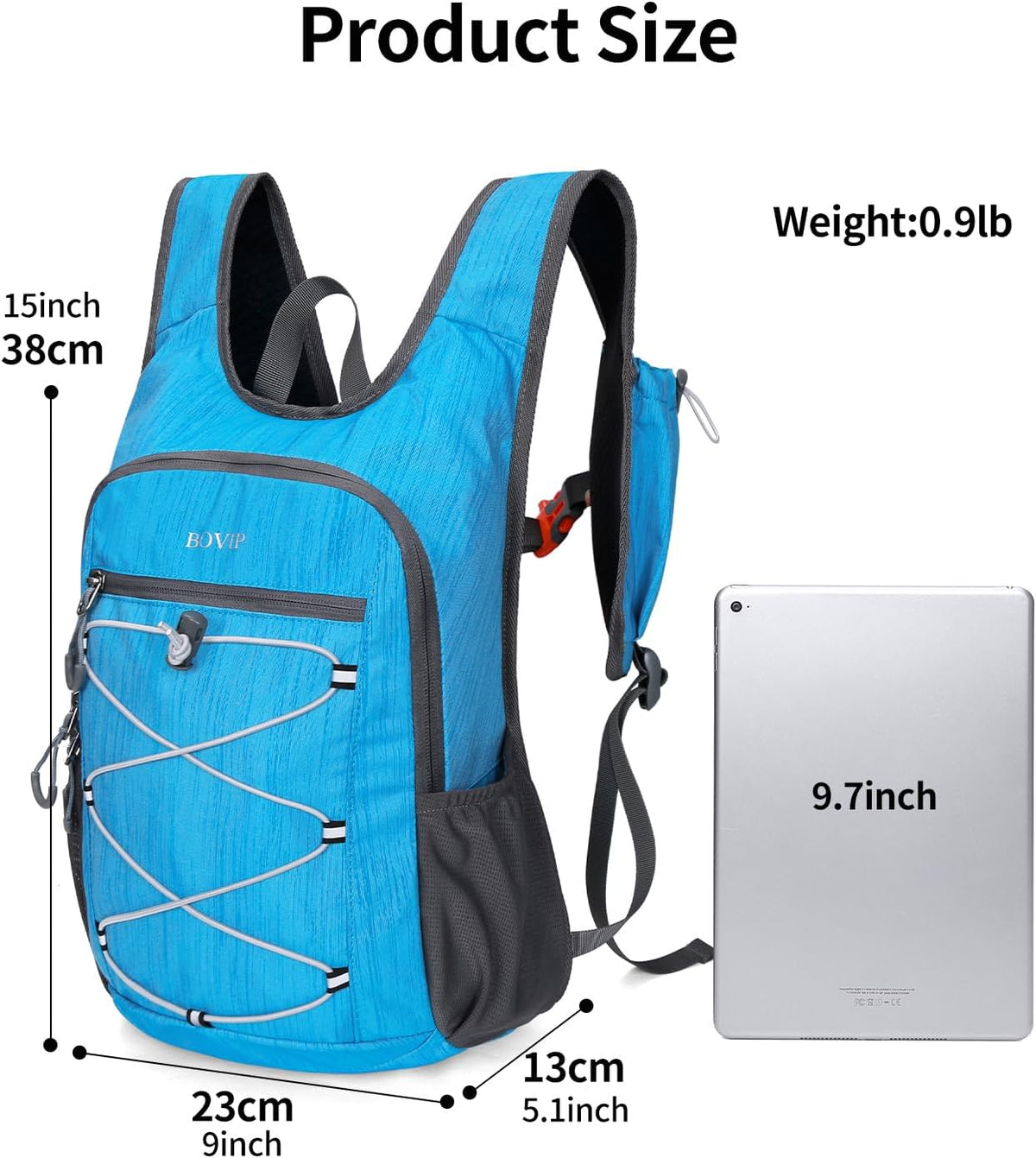 20L Hiking Backpack Lightweight Packable Hiking Daypack Small Travel Outdoor Foldable Shoulder Bag Gray