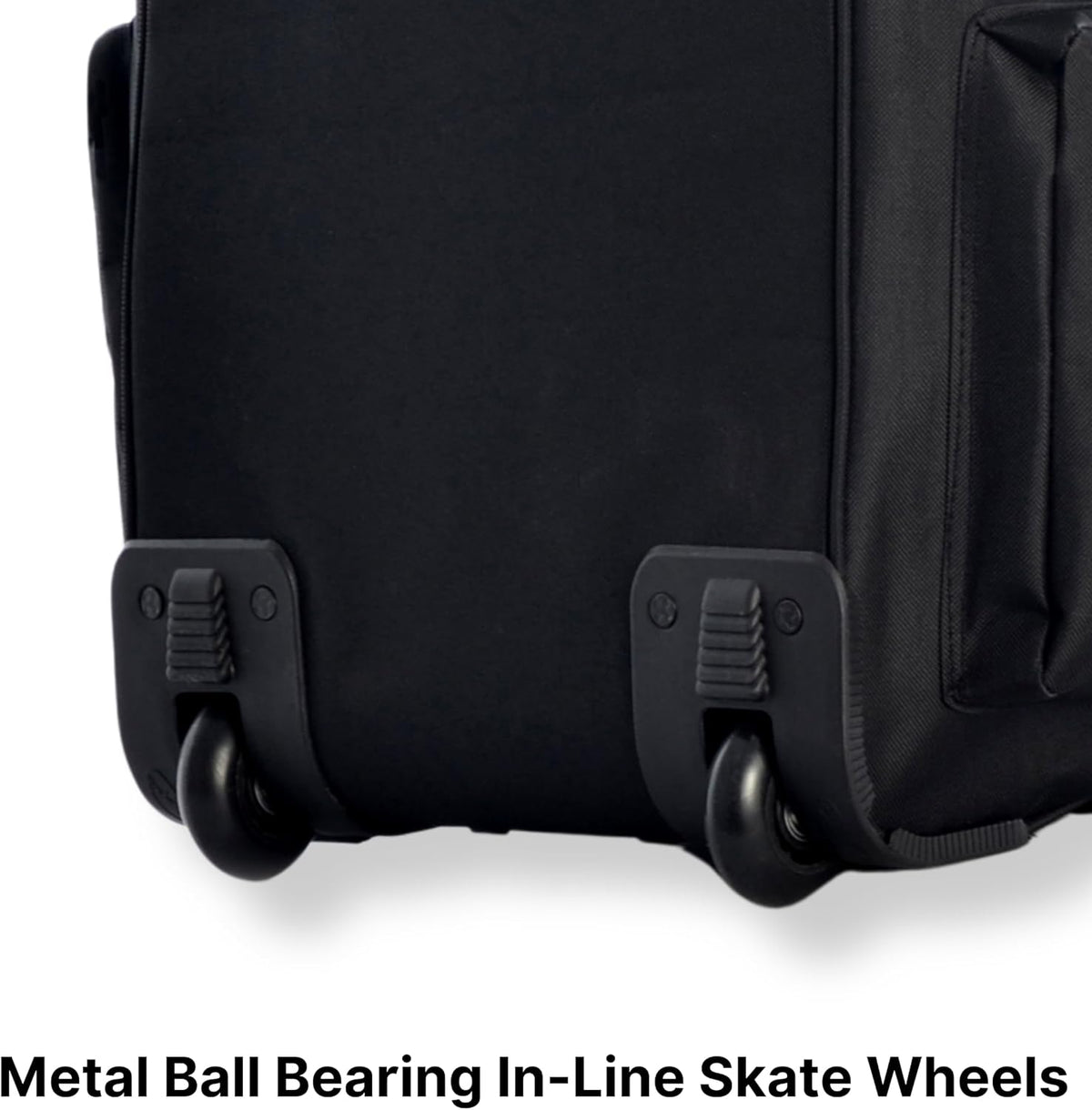 . 29 inch Jumbo Size 8 Pockets Wheeled Rolling Duffel Bag Water Resistant Luggage Lightweight Travel Suitcase with Retractable Handle