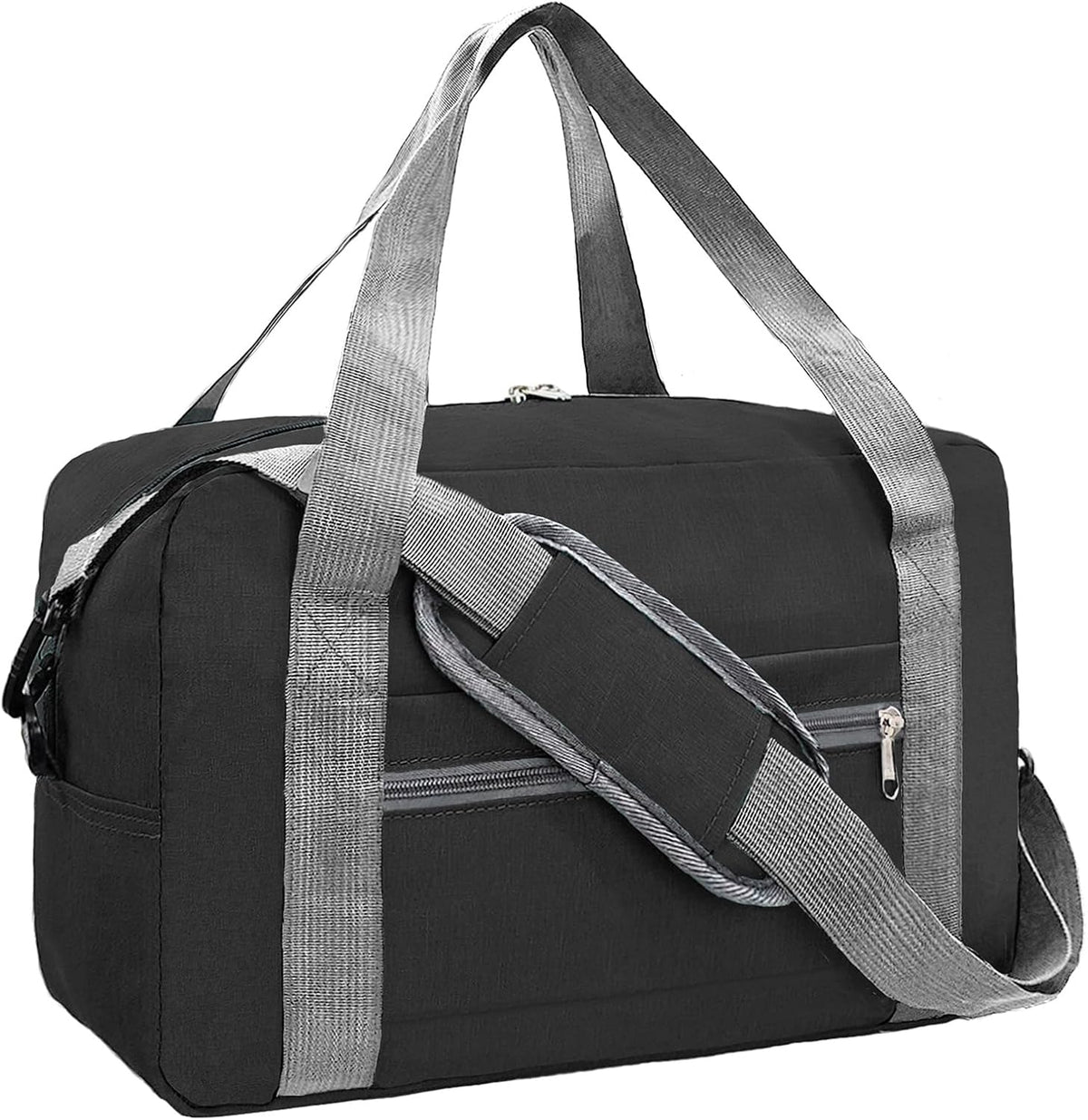 For Spirit Airlines Personal Item Bag 18x14x8 in Underseat Carry-on Luggage foldable Travel Duffle Bag for Airplanes (30L, Navy)