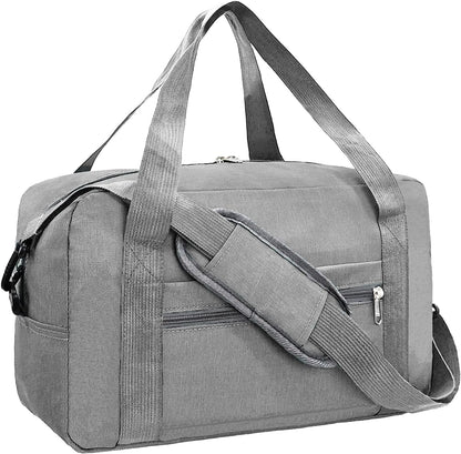 For Spirit Airlines Personal Item Bag 18x14x8 in Underseat Carry-on Luggage foldable Travel Duffle Bag for Airplanes (30L, Navy)