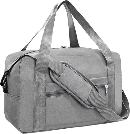 For Spirit Airlines Personal Item Bag 18x14x8 in Underseat Carry-on Luggage foldable Travel Duffle Bag for Airplanes (30L, Navy)