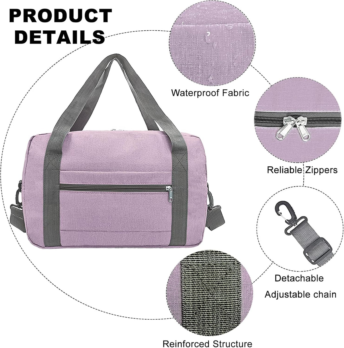 For Spirit Airlines Personal Item Bag 18x14x8 in Underseat Carry-on Luggage foldable Travel Duffle Bag for Airplanes (30L, Navy)