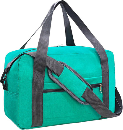 For Spirit Airlines Personal Item Bag 18x14x8 in Underseat Carry-on Luggage foldable Travel Duffle Bag for Airplanes (30L, Navy)