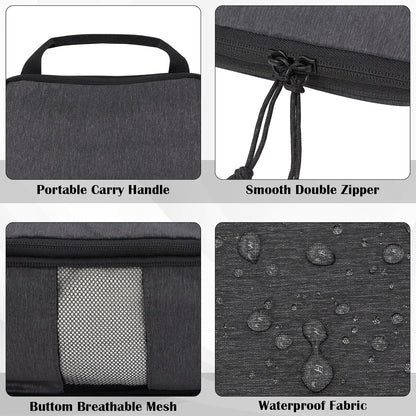 Compression Packing Cubes for Travel Accessories, 2 Set Compression Bags Travel Cubes for Packing Suitcase Luggage Organizer Bags Set, Black