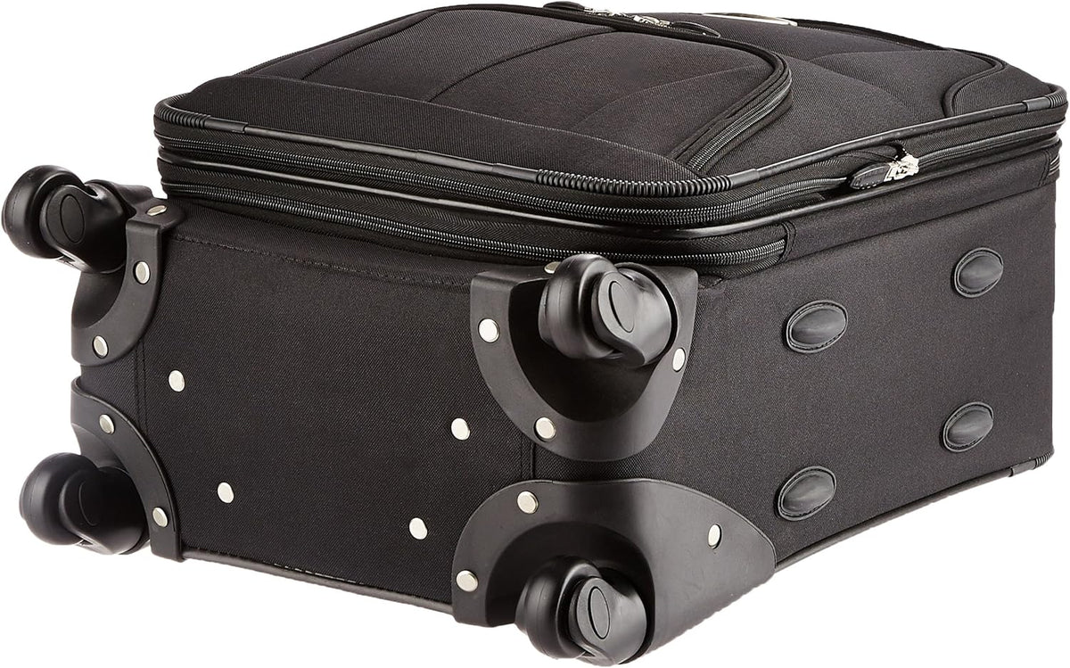 Pasadena Expandable Spinner Carry-on 19", Black