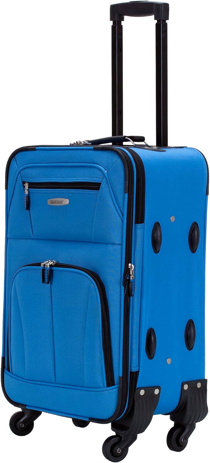 Pasadena Expandable Spinner Carry-on 19", Black