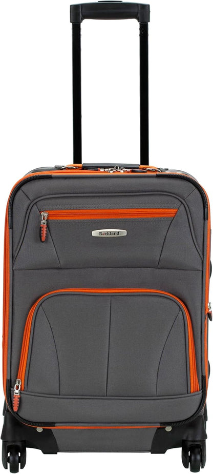 Pasadena Expandable Spinner Carry-on 19", Black