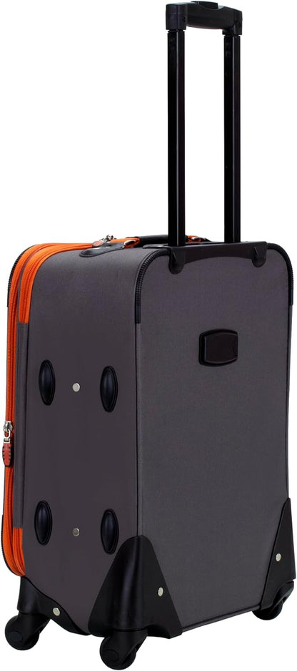 Pasadena Expandable Spinner Carry-on 19", Black