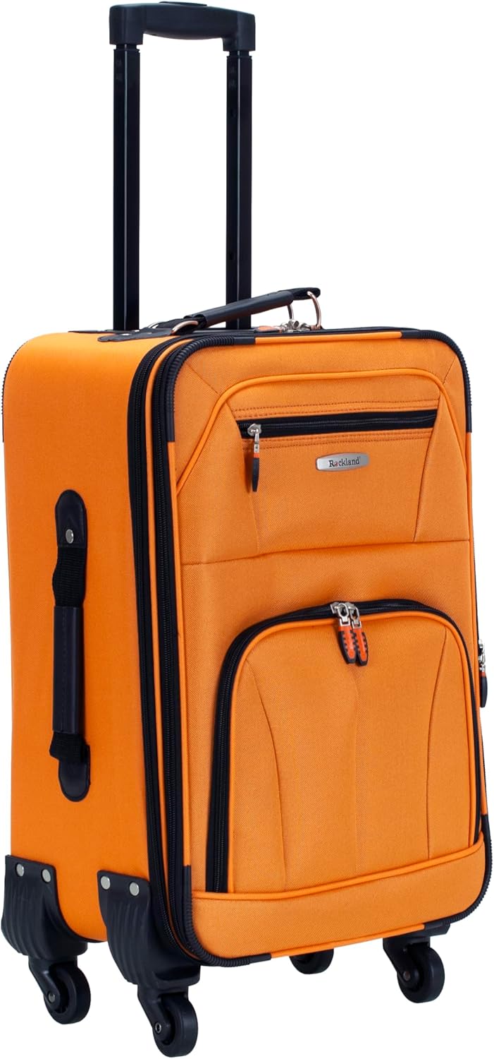 Pasadena Expandable Spinner Carry-on 19", Black