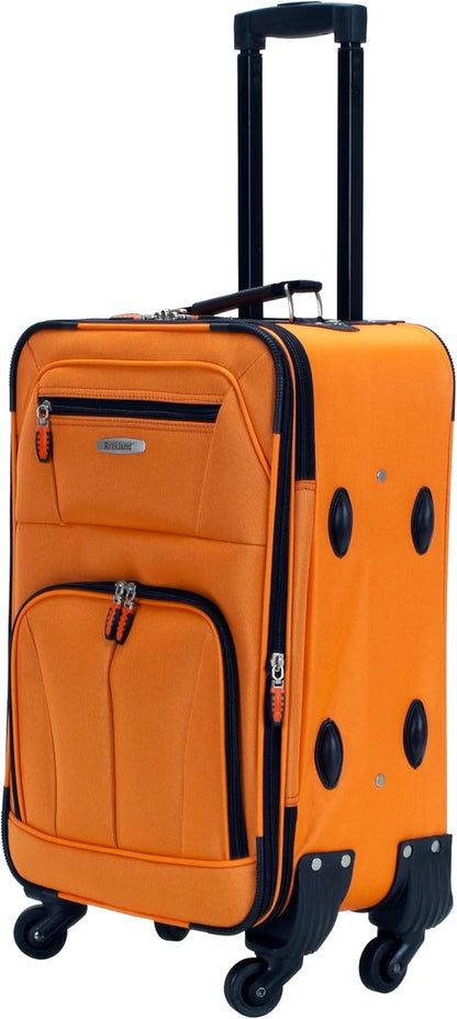 Pasadena Expandable Spinner Carry-on 19", Black