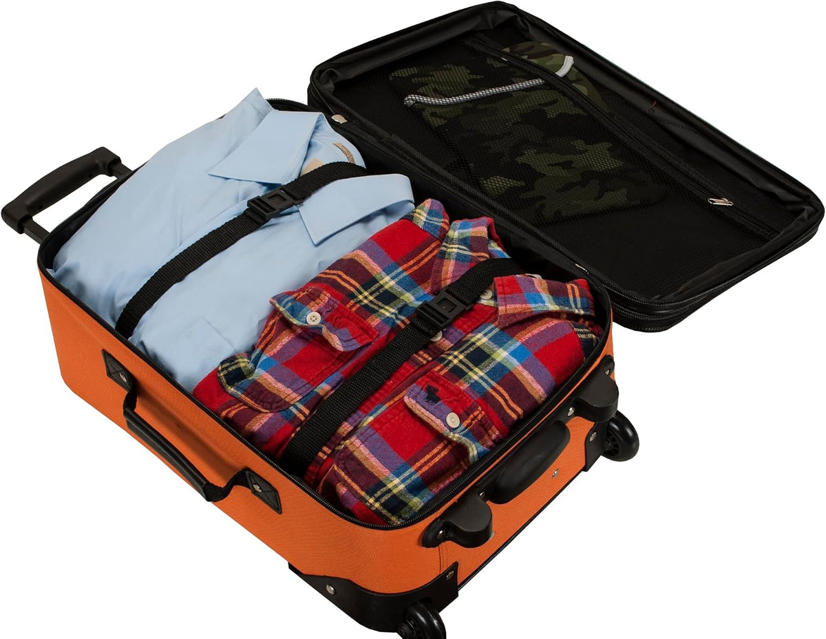 Pasadena Expandable Spinner Carry-on 19", Black