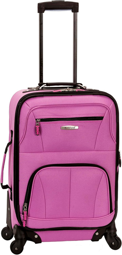Pasadena Expandable Spinner Carry-on 19", Black