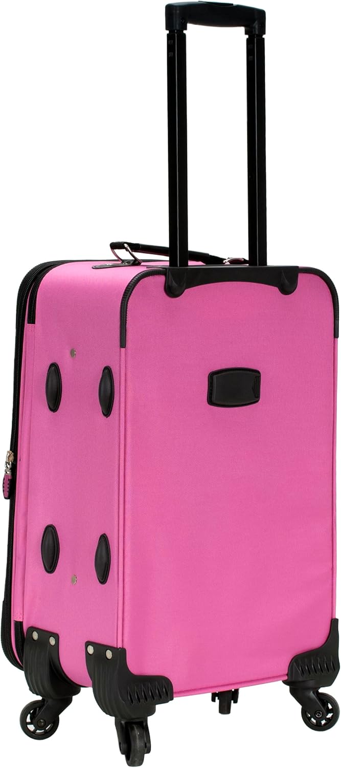 Pasadena Expandable Spinner Carry-on 19", Black