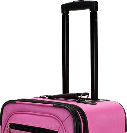 Pasadena Expandable Spinner Carry-on 19", Black
