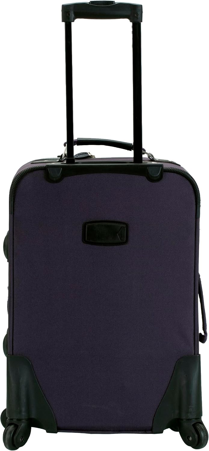 Pasadena Expandable Spinner Carry-on 19", Black