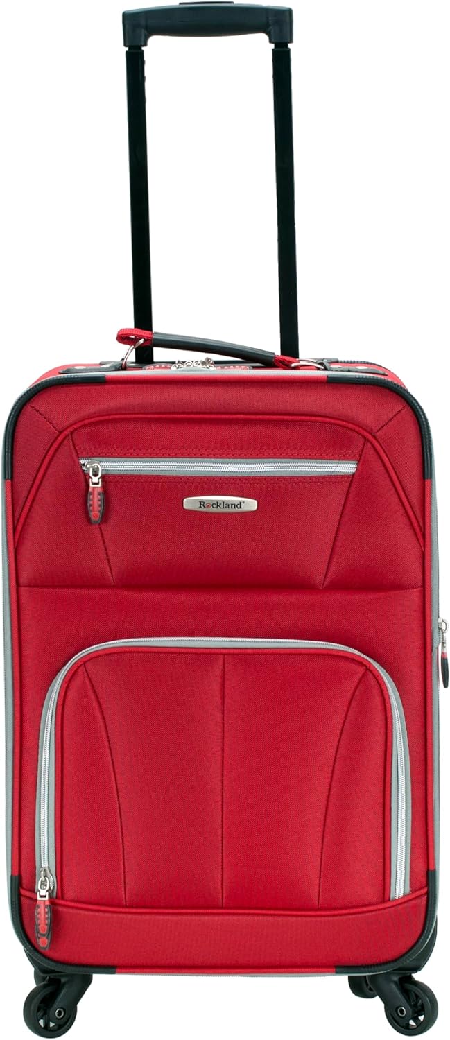 Pasadena Expandable Spinner Carry-on 19", Black