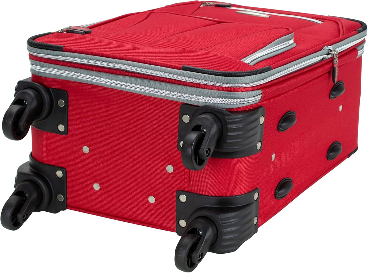 Pasadena Expandable Spinner Carry-on 19", Black