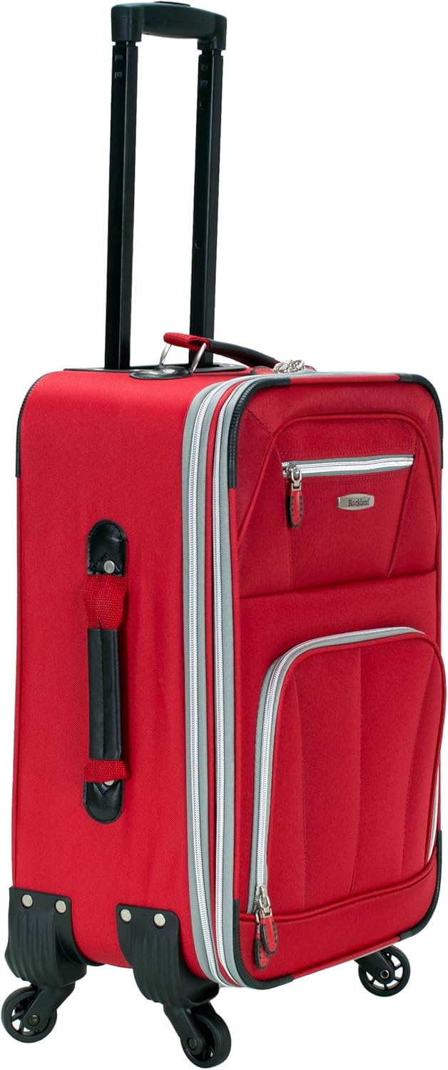 Pasadena Expandable Spinner Carry-on 19", Black